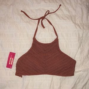Bikini top color copper